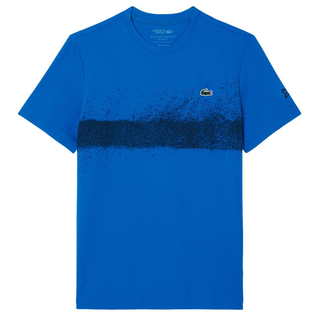 Lacoste Tennis x Novak Djokovic T-shirt Gypsy Blue/Navy Blue
